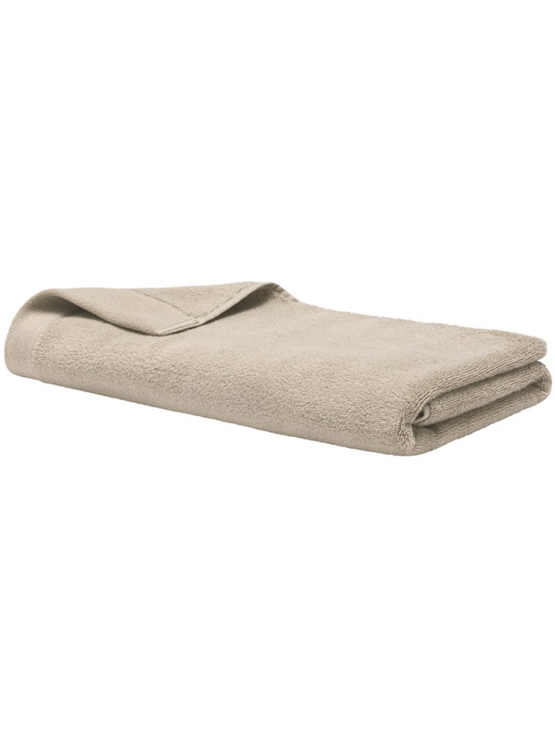 Drap de douche - coton pur - 100% coton Beige - Kiabi