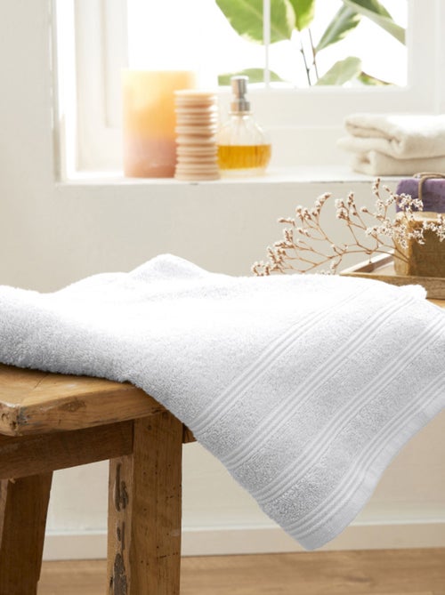 Drap de douche - Coton Pur - 100% Coton - Kiabi Drap de douche - Coton Pur - 100% Coton - Kiabi