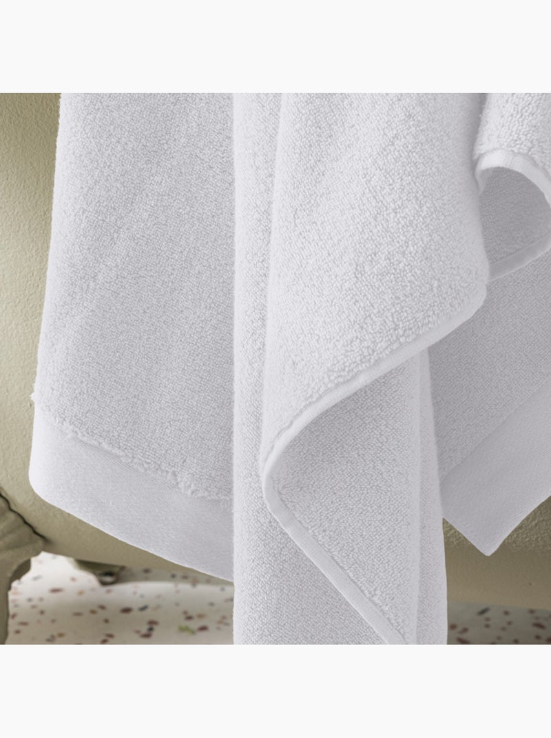 Drap de douche - coton pur - 100% coton Blanc - Kiabi