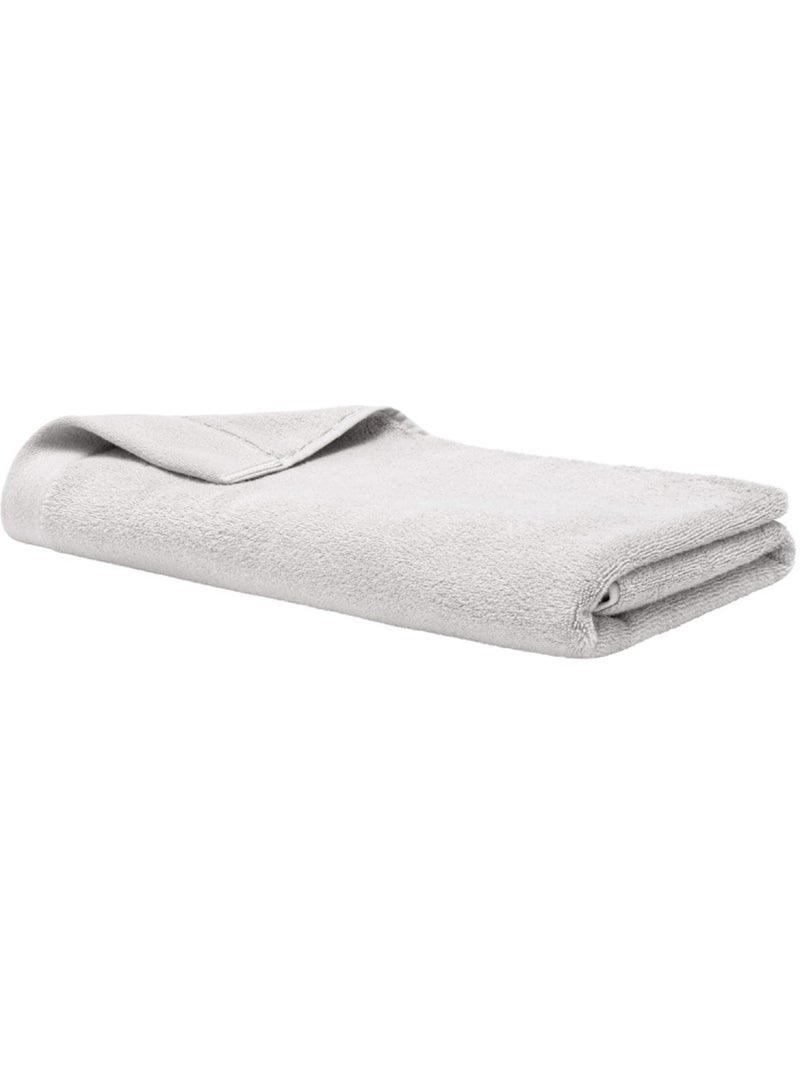 Drap de douche - coton pur - 100% coton Gris clair - Kiabi