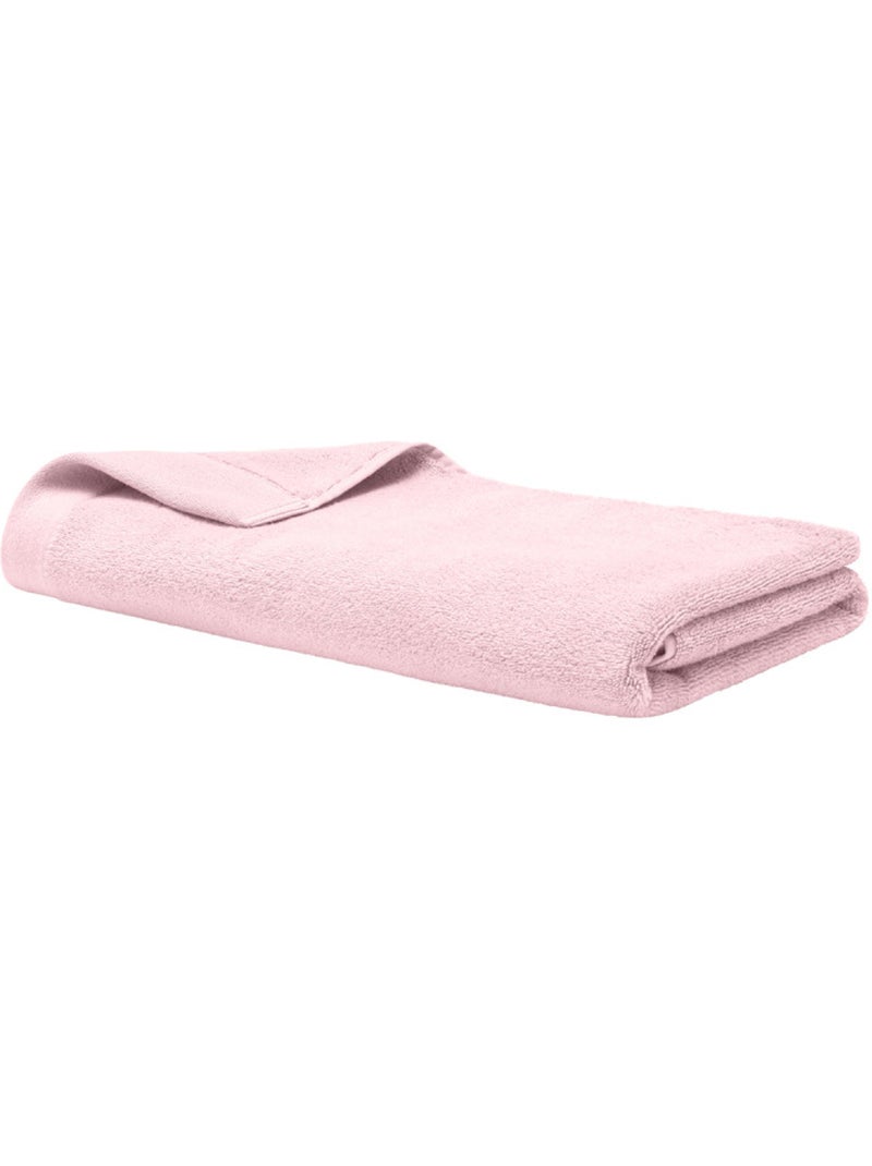 Drap de douche - coton pur - 100% coton Rose clair - Kiabi