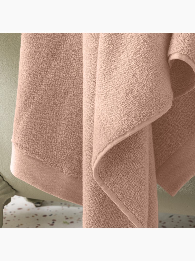 Drap de douche - coton pur - 100% coton Rose - Kiabi