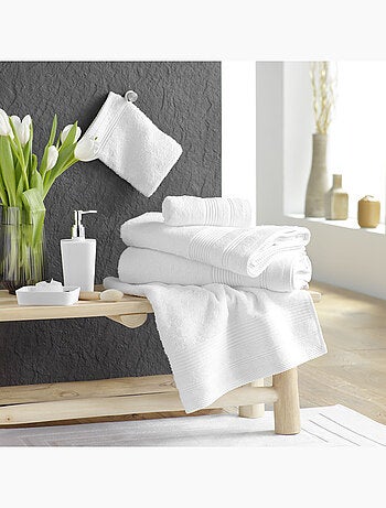 Drap de Douche - Éponge Unie Tendresse 600g/m²