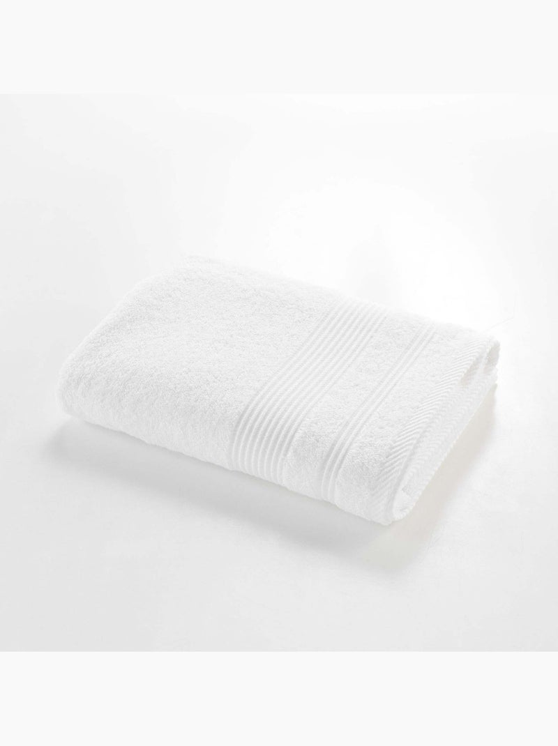 Drap de Douche - Éponge Unie Tendresse 600g/m² Blanc - Kiabi