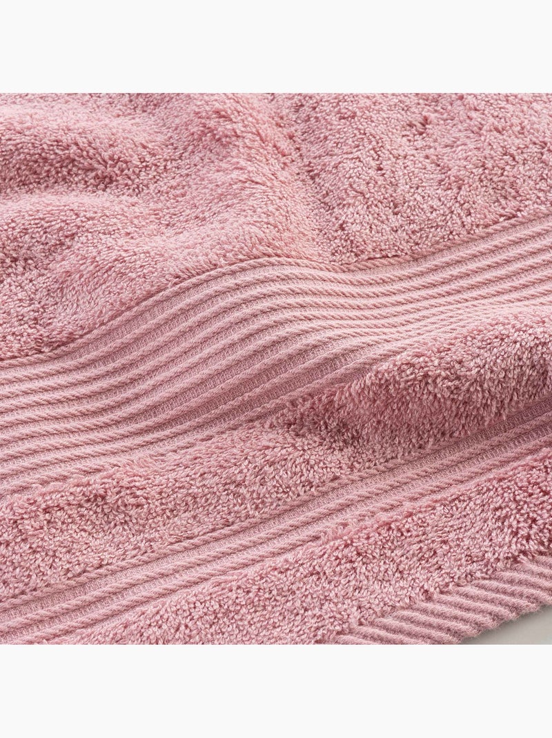 Drap de Douche - Éponge Unie Tendresse 600g/m² Bois de rose - Kiabi