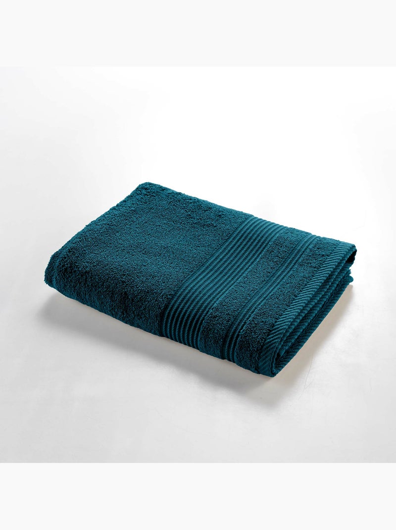 Drap de douche - éponge unie tendresse 600g/m² Indigo - Kiabi