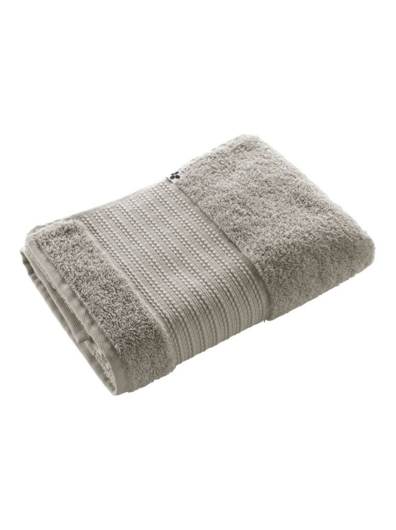 Drap de douche - L'effet papillon - 100% Coton Bio Beige grès - Kiabi