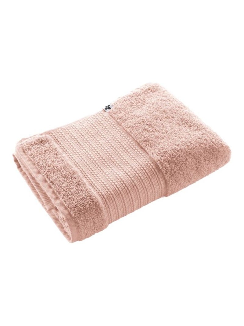 Drap de douche - L'effet papillon - 100% Coton Bio Rose - Kiabi