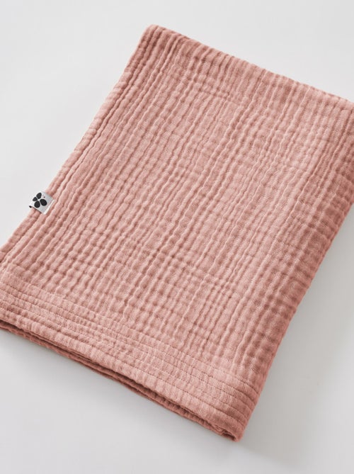Drap de douche - L'effet papillon - Gaze De Coton - Kiabi Drap de douche - L'effet papillon - Gaze De Coton - Kiabi