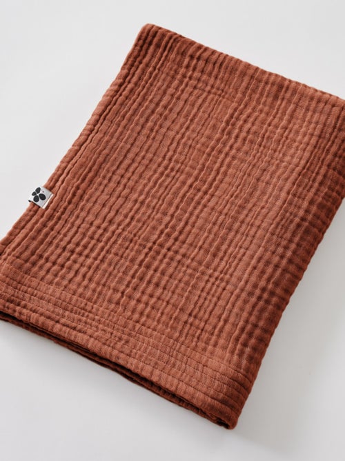 Drap de douche - L'effet papillon - Gaze De Coton - Kiabi Drap de douche - L'effet papillon - Gaze De Coton - Kiabi