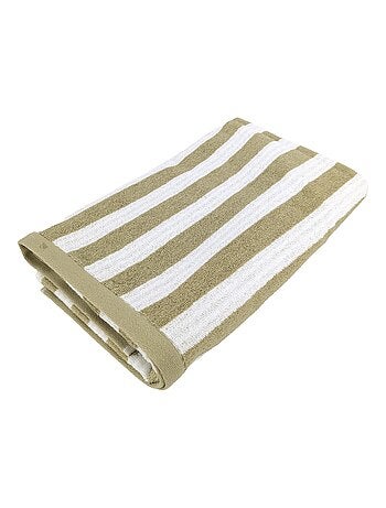 Drap de douche collection EFFICIENCE STRIPES