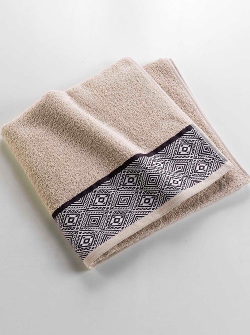 Drap de douche Collection Ethnic - Kiabi