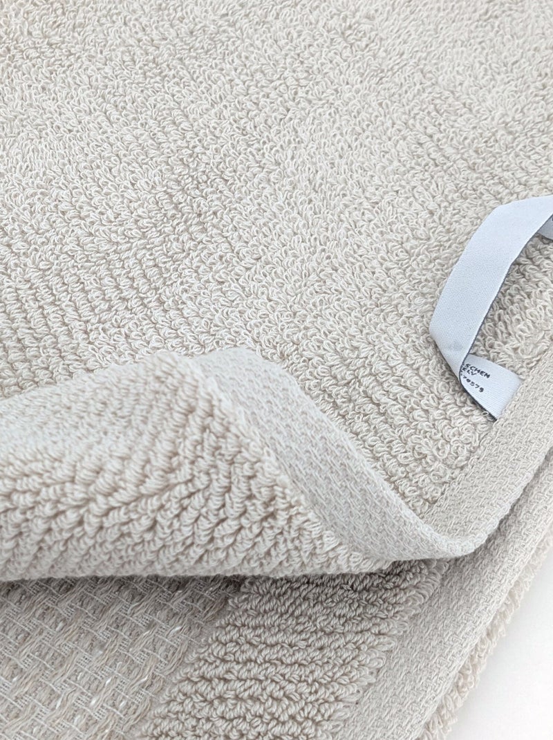 Drap de douche collection MELLOW Beige - Kiabi