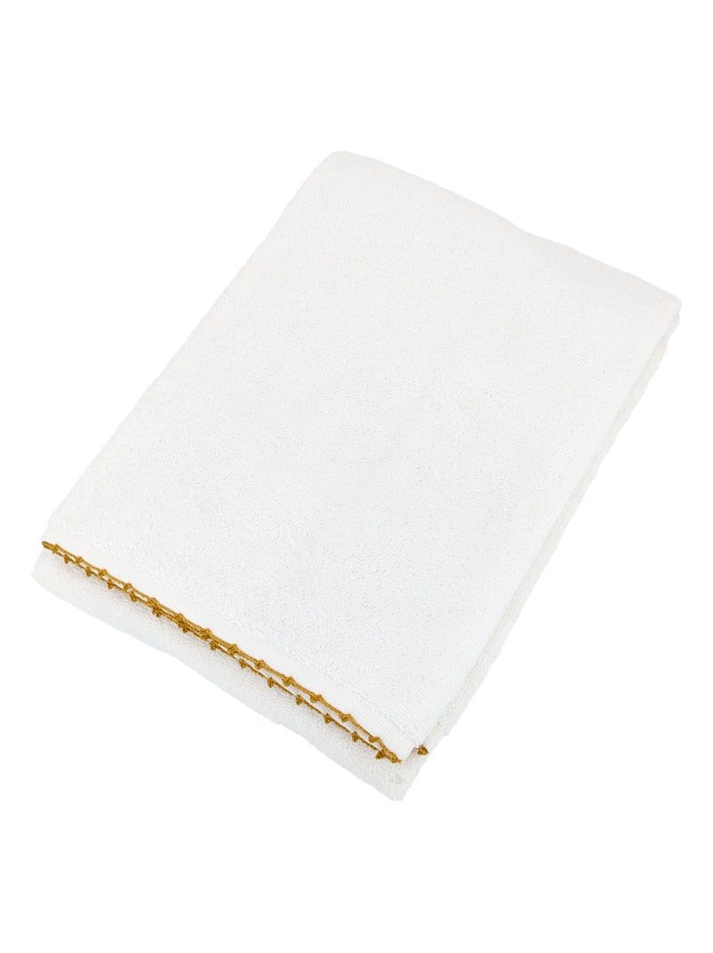 Drap de douche collection ORLA Jaune - Kiabi