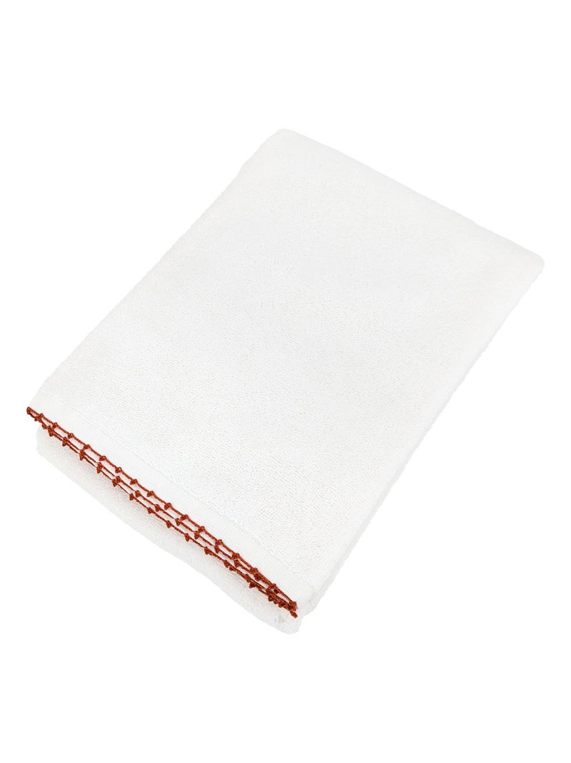 Drap de douche collection ORLA Orange - Kiabi