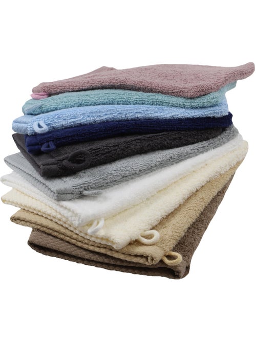 Drap de douche coton bouclette éponge ESSENTIELLE - Kiabi