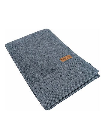 Drap de douche coton collection DENIM Géométrique