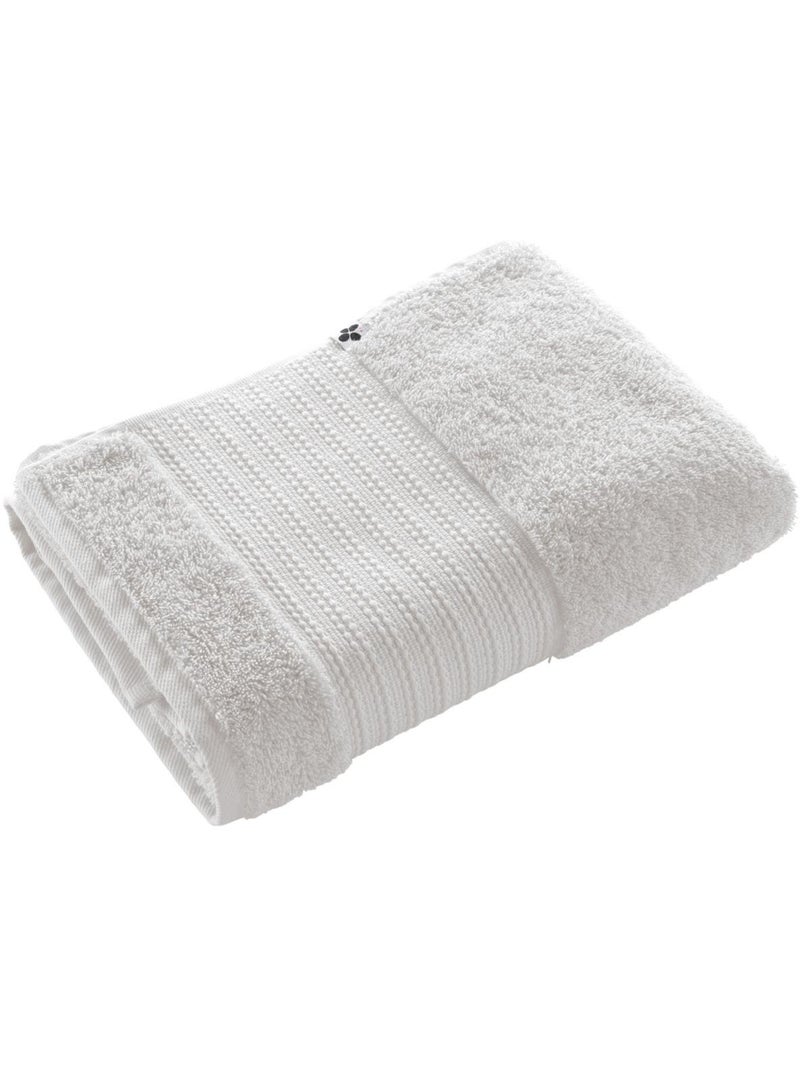 Drap de Douche – Coton Épais 600 g/m² – Garance Argile Blanc - Kiabi