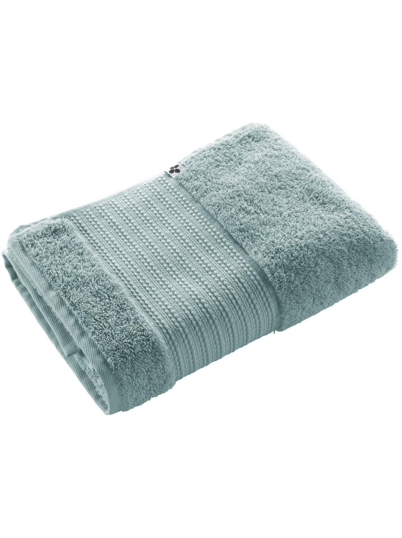 Drap de Douche – Coton Épais 600 g/m² – Garance Argile Bleu - Kiabi