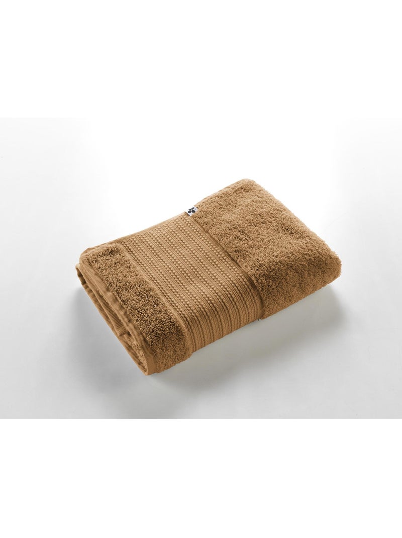 Drap de douche – coton épais 600 g/m² – garance argile Camel - Kiabi