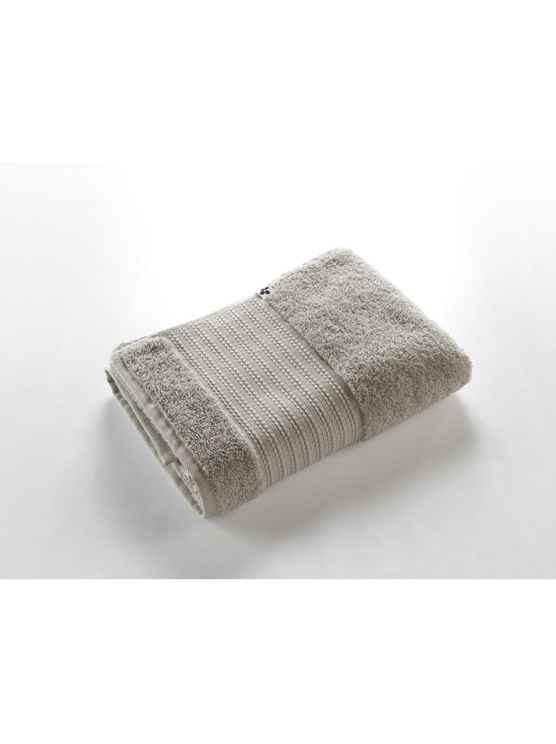 Drap de Douche – Coton Épais 600 g/m² – Garance Argile Taupe - Kiabi
