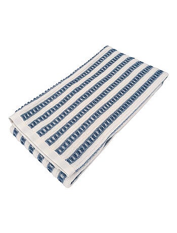 Drap de douche coton SANTORINI A rayures