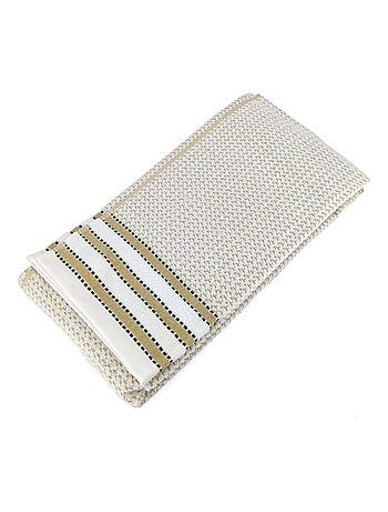 Drap de douche coton SANTORINI Liteau