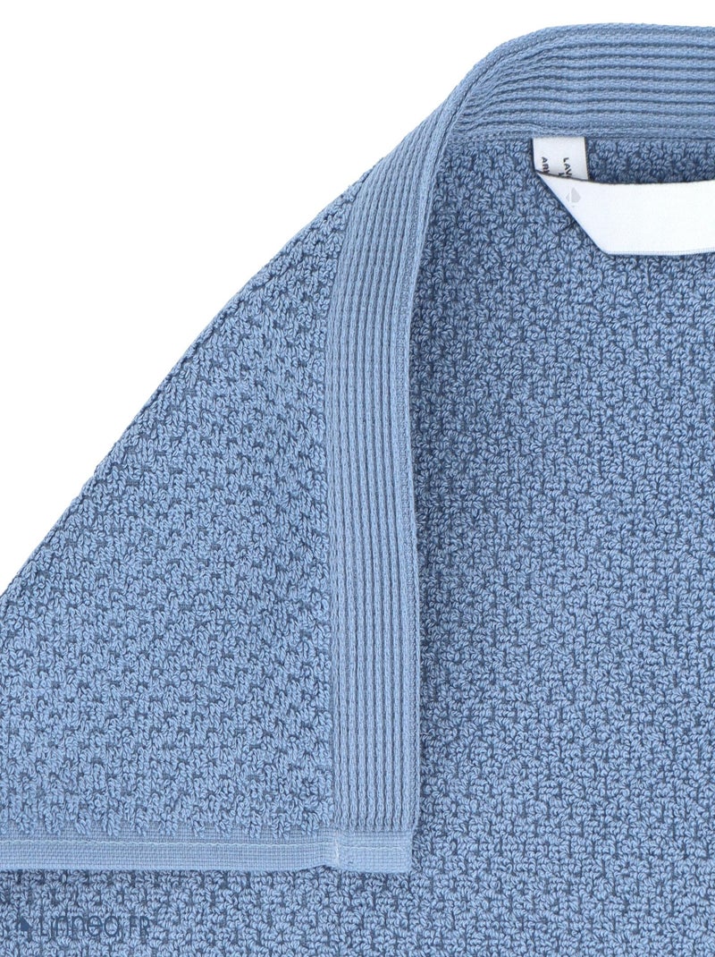 Drap de douche DUNE Bleu outremer - Kiabi