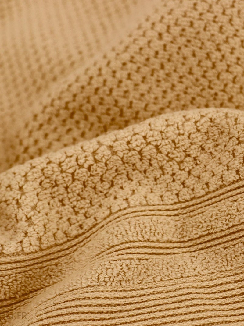 Drap de douche DUNE Jaune or - Kiabi