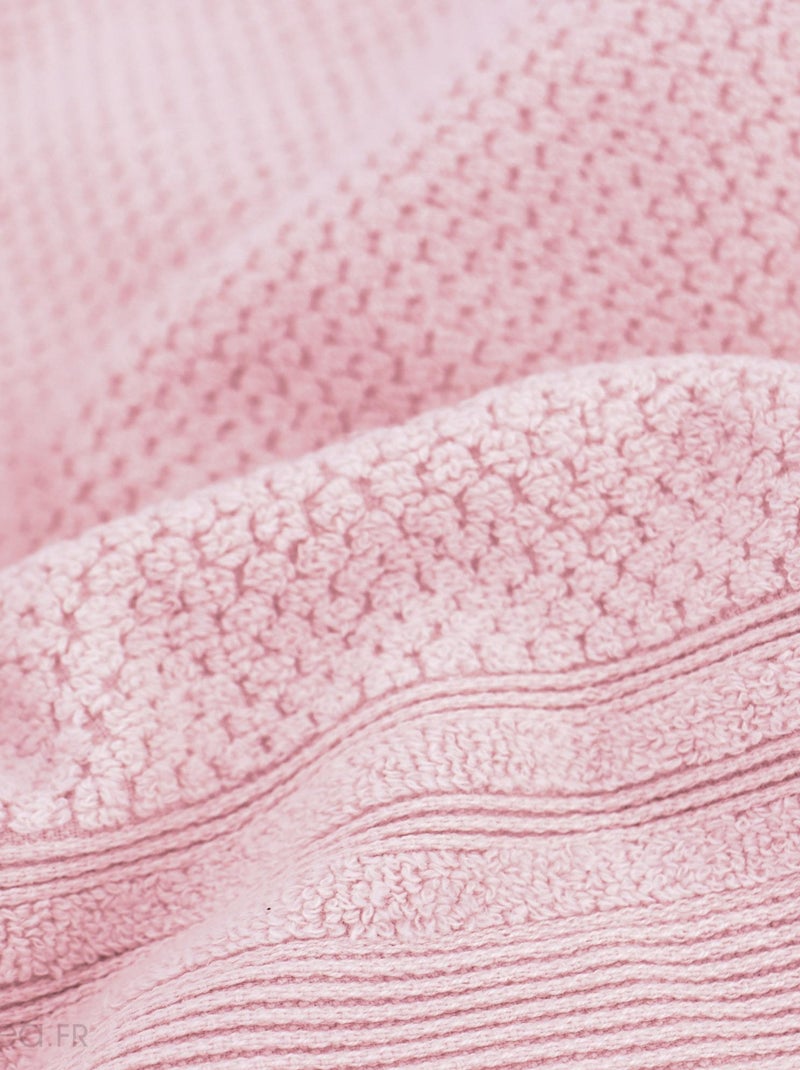 Drap de douche DUNE Rose pâle - Kiabi