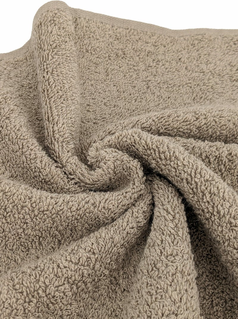 Drap de douche EFFICIENCE PURE Marron clair - Kiabi