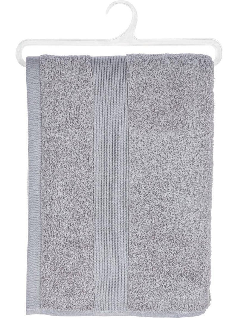Drap de douche en coton ESSENTIEL Gris clair - Kiabi
