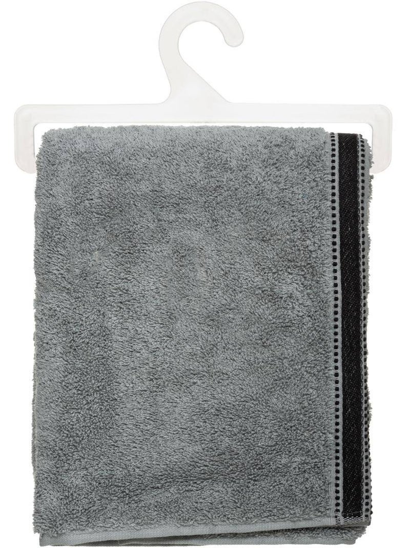 Drap de douche en coton JOIA Gris foncé - Kiabi