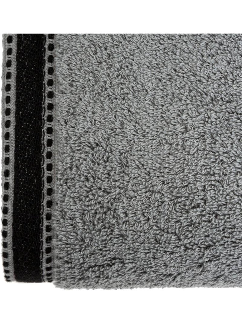 Drap de douche en coton JOIA Gris foncé - Kiabi