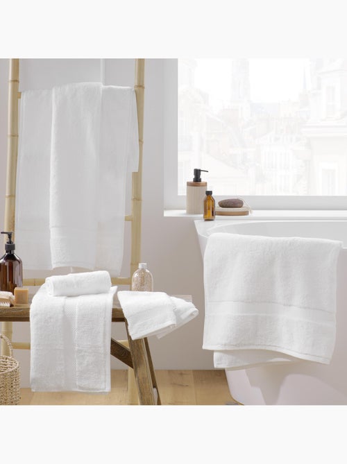 Drap de douche éponge unie elegance - Kiabi