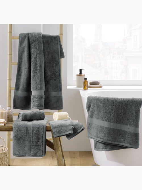 Drap de douche éponge unie elegance - Kiabi