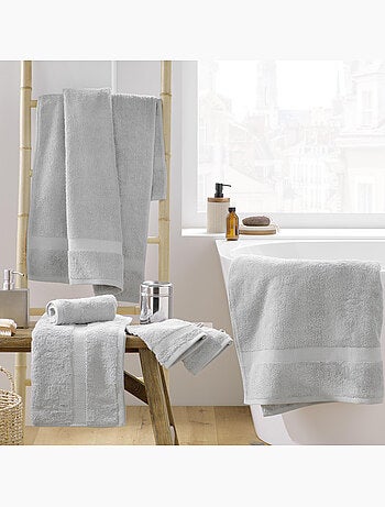 Drap de douche éponge unie elegance