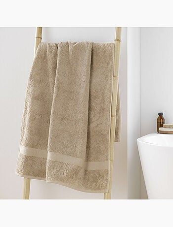 Drap de douche éponge unie elegance