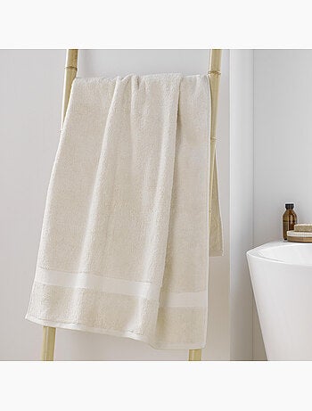 Drap de douche éponge unie elegance
