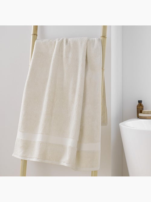 Drap de douche éponge unie elegance - Kiabi