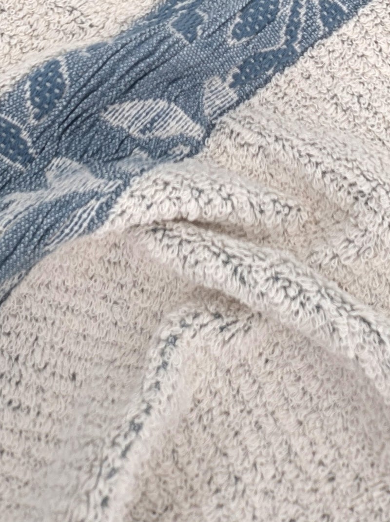 Drap de douche FOLIUM Bleu céladon - Kiabi