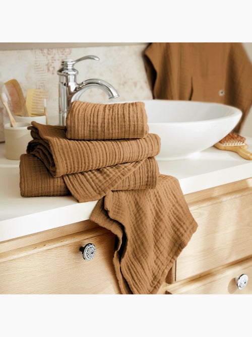 Drap de douche gaïa – quadruple gaze de coton - gaïa - Kiabi Drap de douche gaïa – quadruple gaze de coton - gaïa - Kiabi