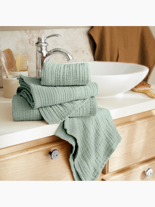 Drap de douche gaïa – quadruple gaze de coton - gaïa - Kiabi Drap de douche gaïa – quadruple gaze de coton - gaïa - Kiabi