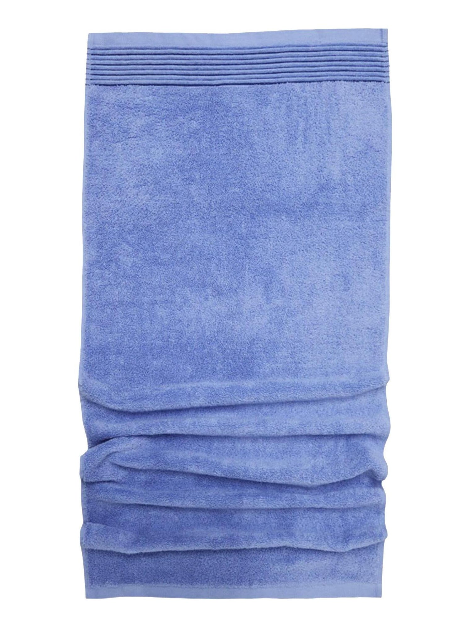 Drap De Douche Nid D'Abeille Bleu - 100 X 150 Cm - Coton Absorbant Doux - Serviette De Bain Grande Taille - 7