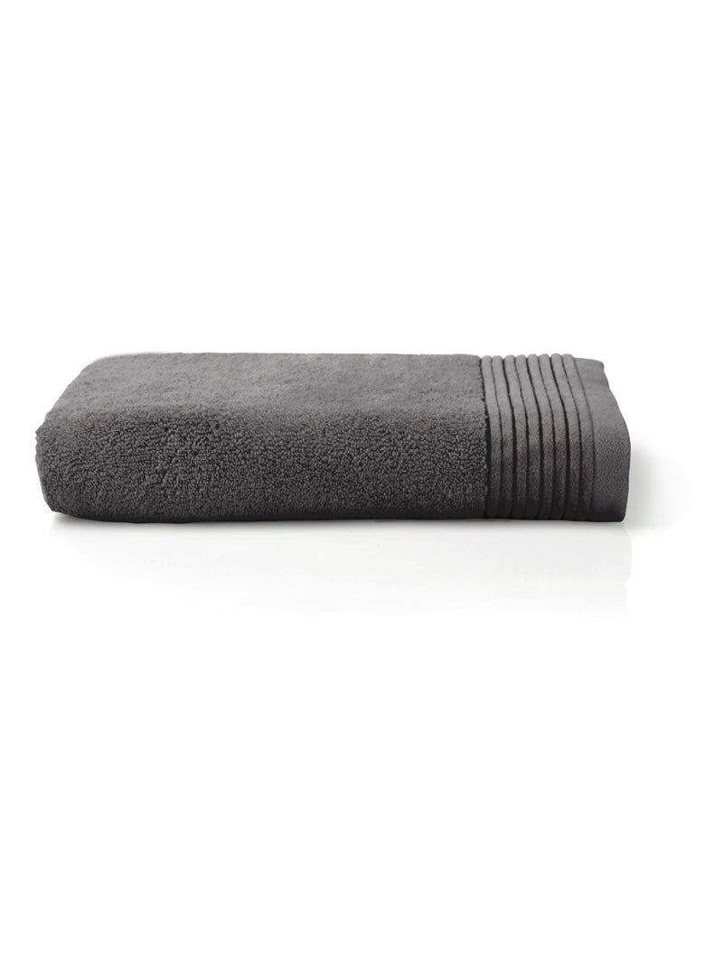 Drap de douche JULIET gris anthracite - Kiabi