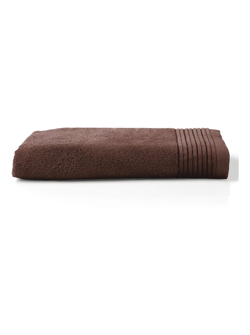 Drap de douche JULIET Marron - Kiabi