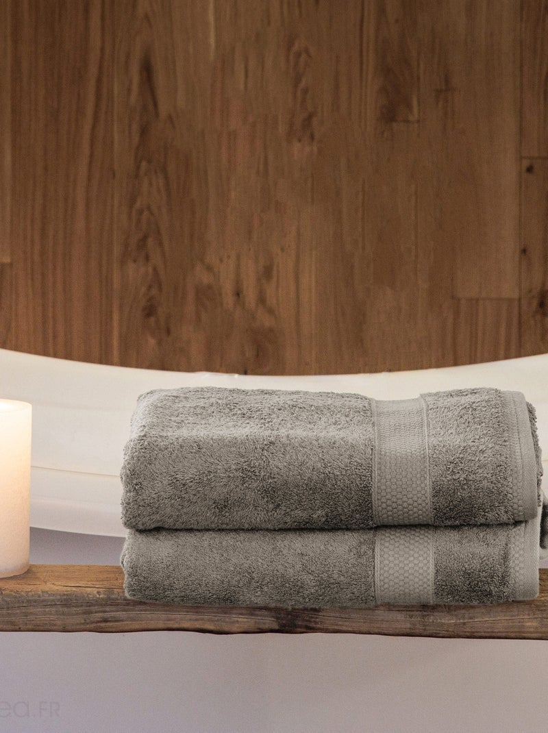 Drap de douche NAÏA Beige foncé - Kiabi