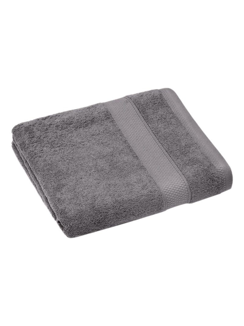 Drap de douche NAÏA Gris foncé - Kiabi