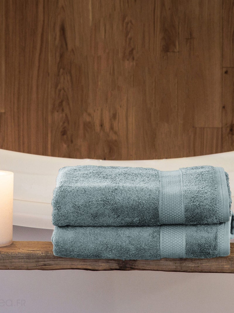 Drap de douche NAÏA Vert anis - Kiabi