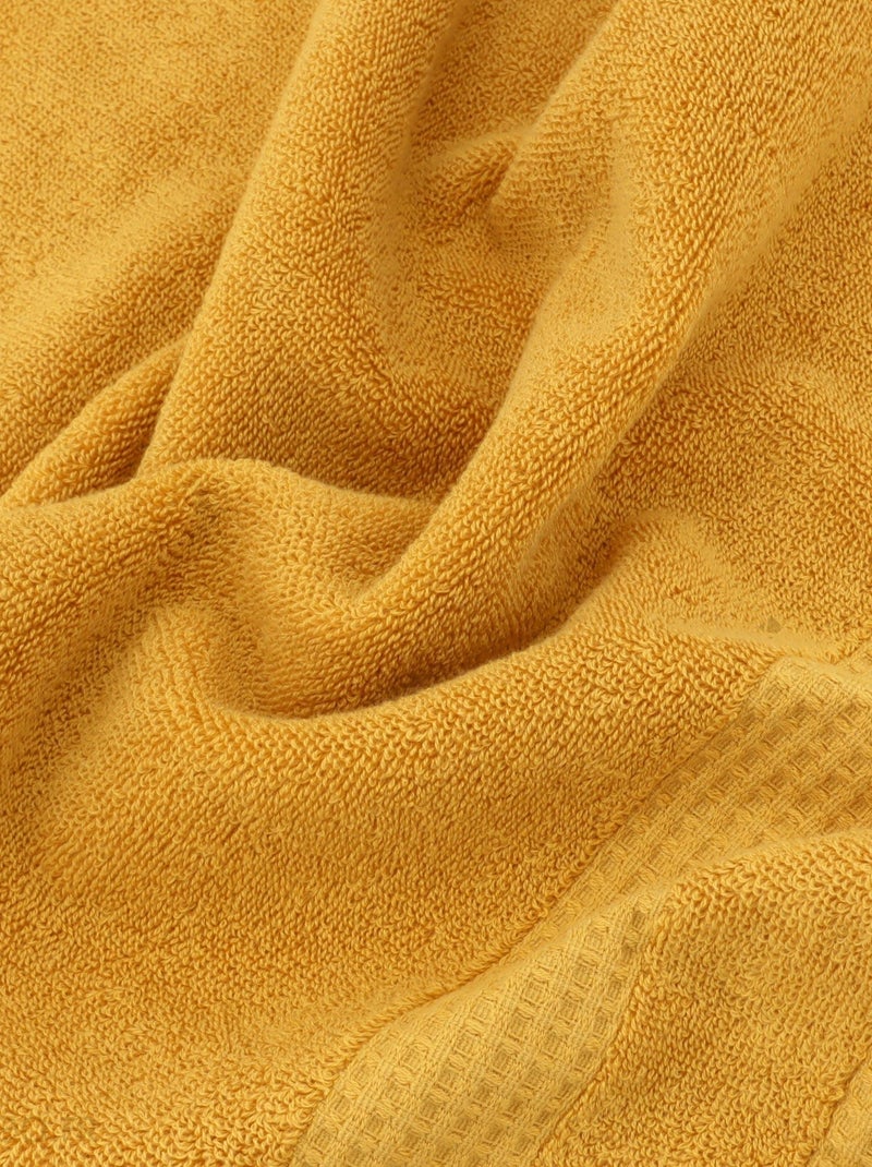 Drap de douche NATURAL Jaune or - Kiabi